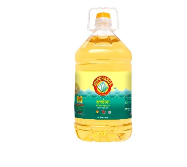 Rupcgada soybran oil(রূপচাঁদা সয়াবিন তেল)-5 liter: